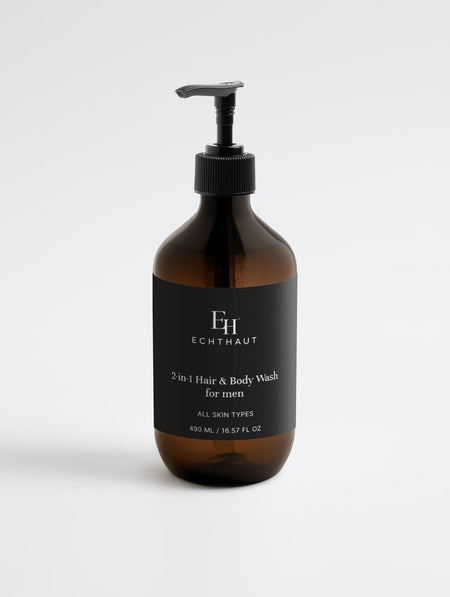 Champú y gel de ducha 2 en 1 para hombre
