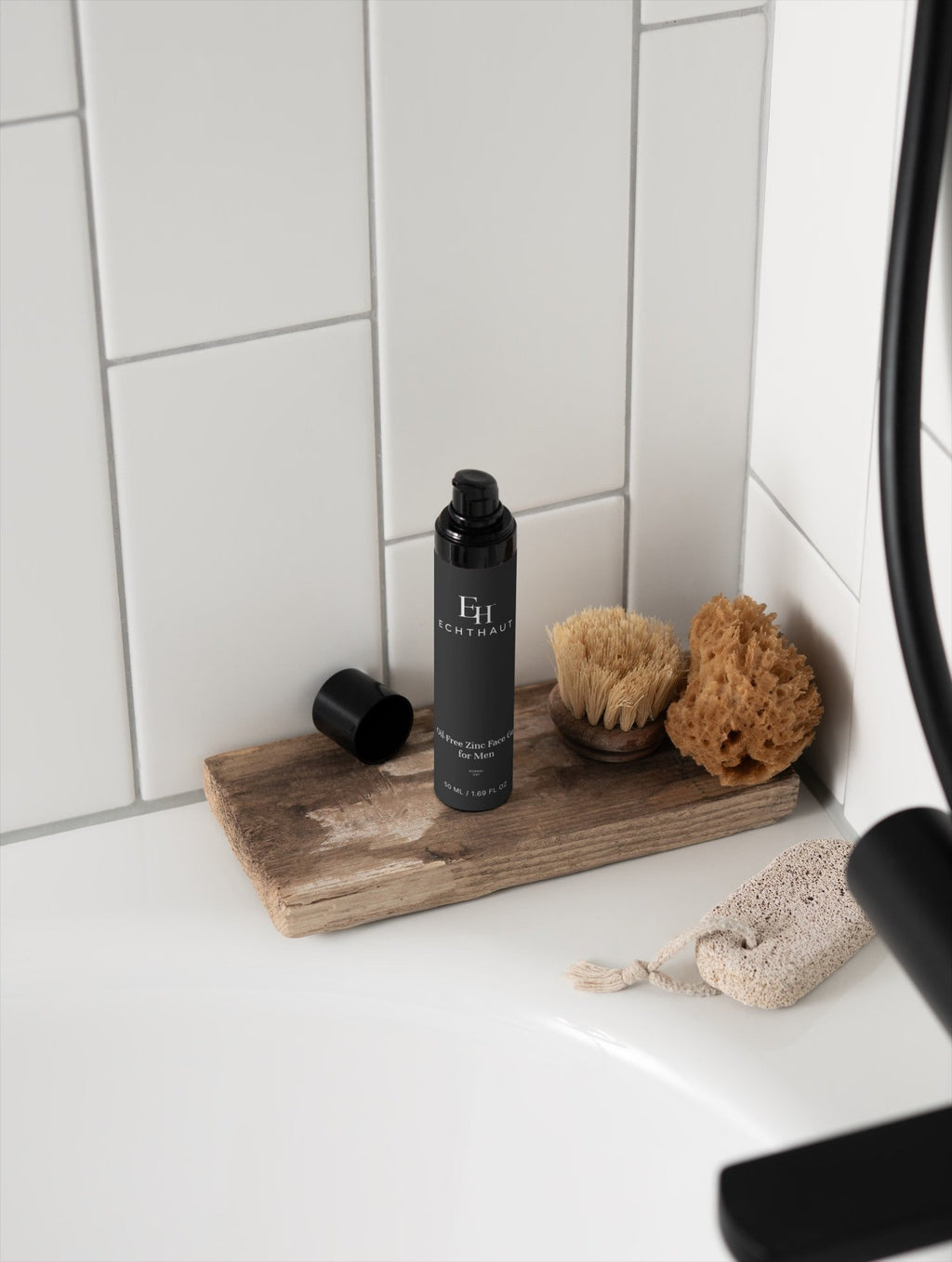Oil-Free Zinc Face Gel for Men - ECHTHAUT