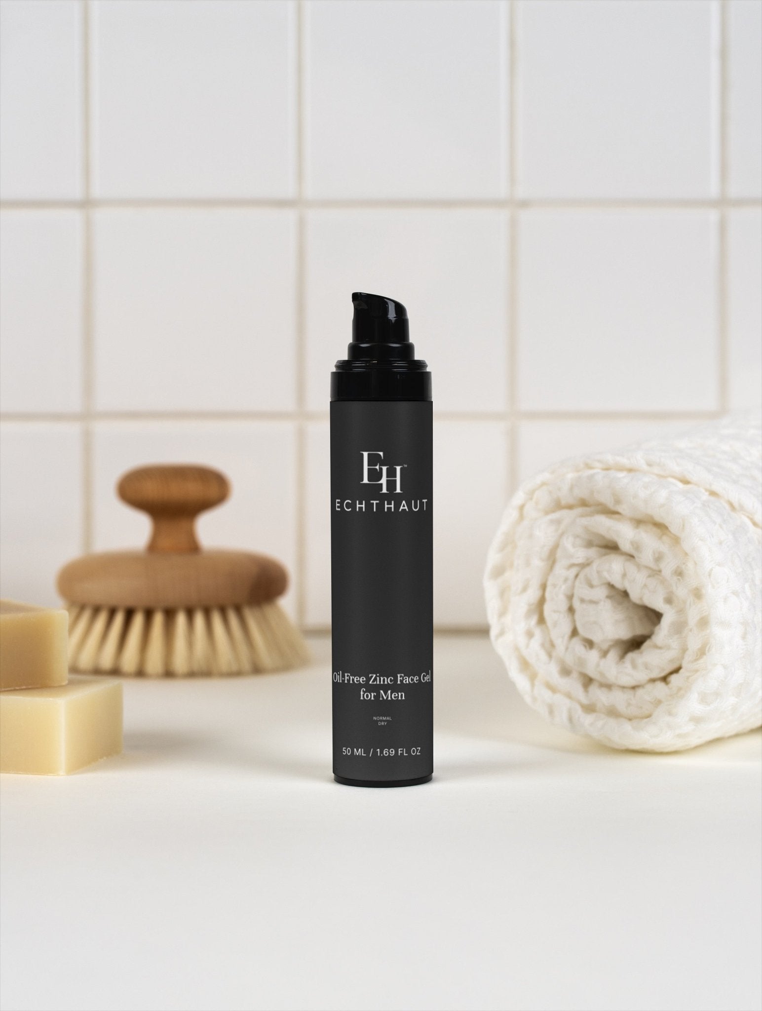 Oil-Free Zinc Face Gel for Men - ECHTHAUT
